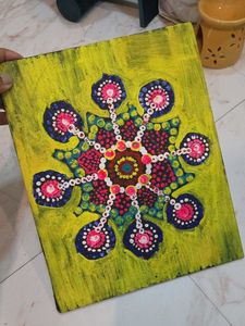 Handmade Dot Mandala Art