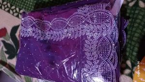 Georgette fabric saree with hevay daimond work Nam