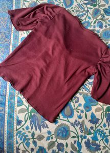 SKIN FIT RIBBED CROP TOP