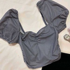 Gingham Sweetheart Top