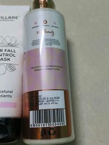 Brillare hair mask &amp; Just Herbs conditioner