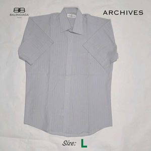 BALENCIAGA Blue Shirt