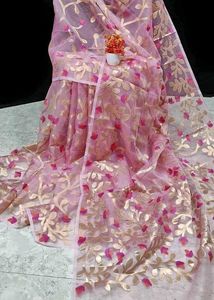 Floral Organza Saree