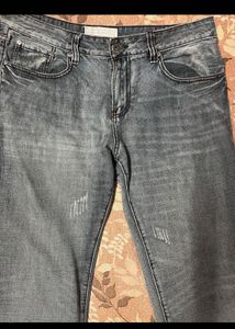 grey denim jeans