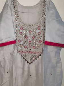Kurti Set With Pant Dupatta