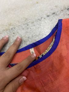 ✨ Stylish Detachable Kurti with Silk Jacket ✨