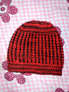 Crochet Beanie with Flower