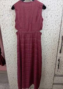 Indya A Line V Neck Kurta Cum Dress