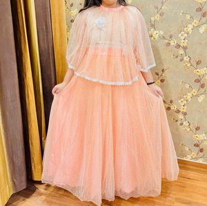 Peach Sparkle Dress