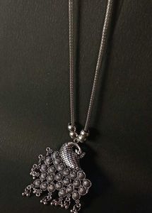 New Peacock Pendant Necklace