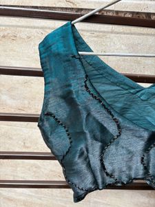 Jimmy Choo Saree Peacock Green
