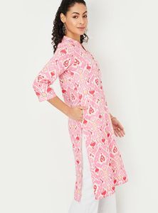 Women Printed Straight Kurta