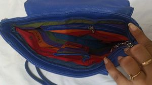 Blue Crossbody Bag