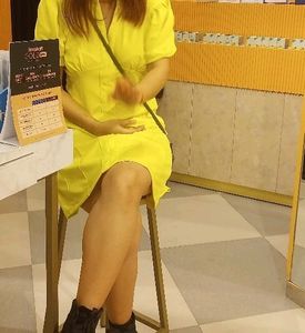 Yellow Elegant Dress