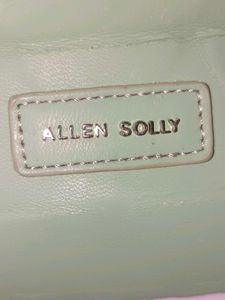 Allen Solly Light Green Tote Bag