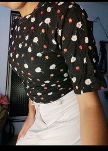 Flower Print Tee