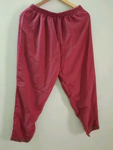 Onion Pink Handworked Kurta Set
