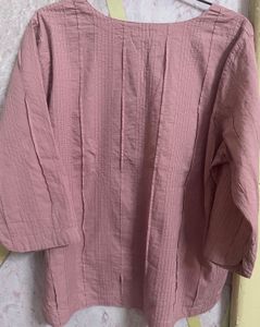 Saada Pure Cotton Tunic Style Top.
