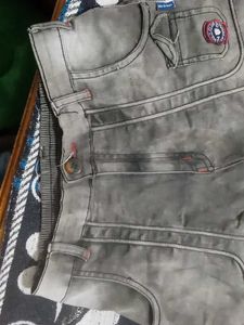 Boys&#39; Gray Wash Cargo Shorts