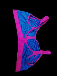 Blue &amp; Pink Sports Bra