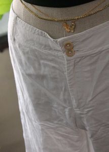 White Linen Pants