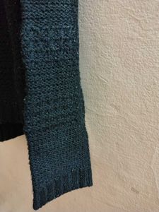 ONLY Black Ribbed Sweatshirt