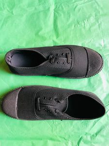 Black Flat Shoes For Men