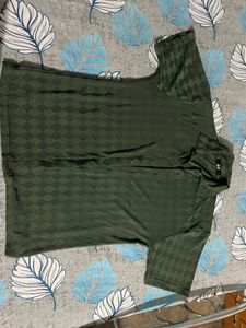 Patterned Casual Shirt Men