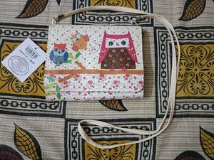 Ladies Purse Printed Owl
