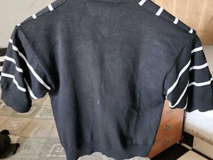 Striped Button-Up Top