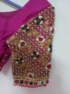Pink Embellished Blouse