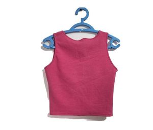 Women Solid Pink Top