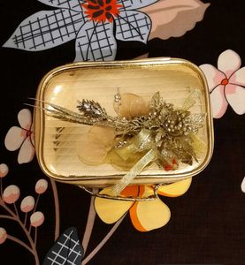 Golden Embellished Pouch