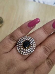 Black And Green Rings