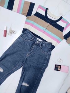 🌈Multicolor Tunic TOP