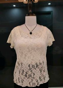 💥Price Drop💥 Imported Pinteresty Lace Top