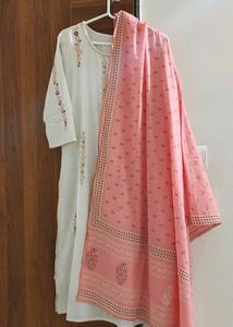Embroidered Sharara Kurta Set with Dupatta