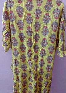 xxl branded yellow kurta
