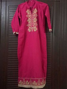 Cotton Embroidery Kurti