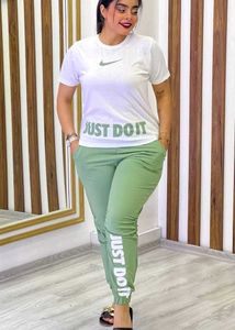 Half Sleeves  Female Cotton Cord Set