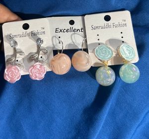 Earrings .. Never Used
