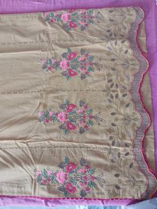 Mustard Kurta With Bottom