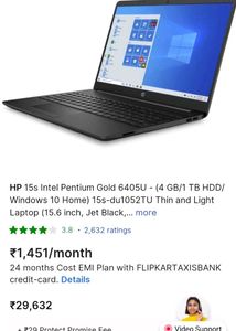 Hp Laptop New Condition