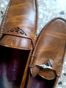 Brown Leather Loafers