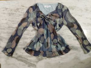 Stylish Top with Tie Detail.