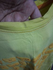 Yellow Tshirt For Summers