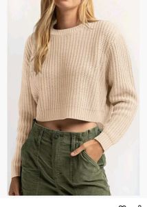 H&amp;M Beige Knit Sweater