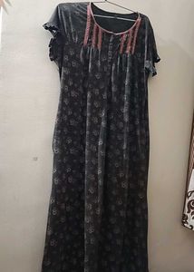 Floral Print Maxi Dress