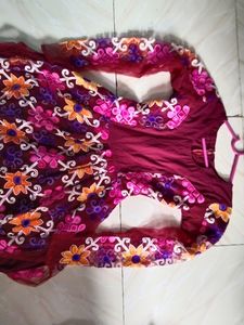 Women&#39;s Gown Embroidery Work