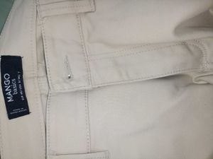 Mango Basics Beige Pants